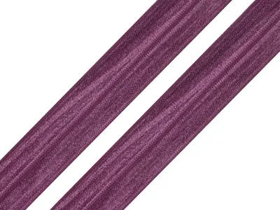 Produktbild von 1m Falzgummi 20mm Faltgummi elastisches Einfassband Saumband Farbwahl