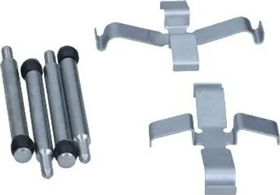 Produktbild von QUICK BRAKE 109-0980 Zubehörsatz Scheibenbremsbelag Hinten für VOLVO V70 I (875, 876) V40 Kombi (645) 850 Kombi (855) 940 II Kombi (945) 940 Kombi