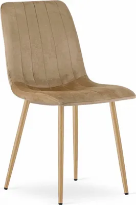 Obrázek produktu pro Hnědá sametová židle LAVA
