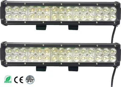 Produktbild von Greenmigo 2X 90W LED Arbeitsscheinwerfer IP67 Flutlicht Reflektor Work Light Bar Offroad Traktor Scheinwerfer Arbeitslicht Arbeitslampe 12V 24V