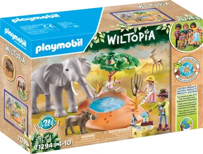 Produktbild von PLAYMOBIL Wiltopia 71294 Wiltopia - Spritztour zum Wasserloch