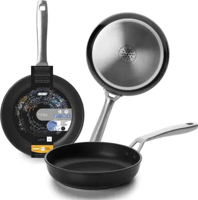 Produktbild von Ibili Titan 22 Cm Bratpfanne Silber  Silber One Size