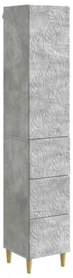 Immagine prodotto di Set di armadi 2 pcs Grigio Cemento 33 x 34,5 x 90 cm