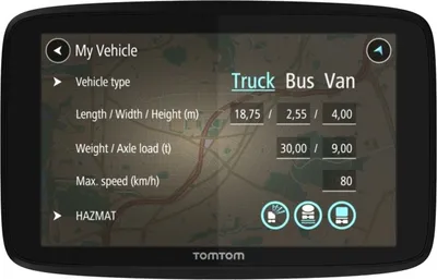 Produktbild von TomTom GO PROFESSIONAL 620, Multi, Ganz Europa, 15,2 cm (6"), 800 x 480 Pixel, 154 ppi, Flash