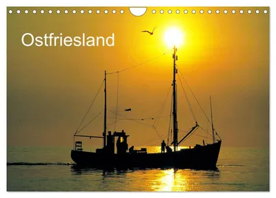 Produktbild von Ostfriesland (Wandkalender 2027 DIN A4 quer), CALVENDO Monatskalender
