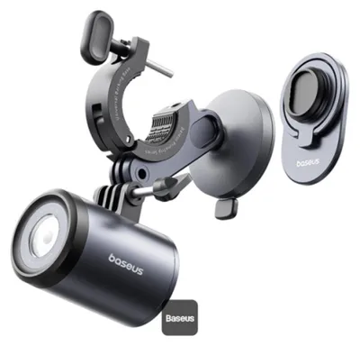 Produktbild von Baseus PrimeTrip 2-in-1 Fahrradhalterung Telefonhalterung+ Taschenlampe