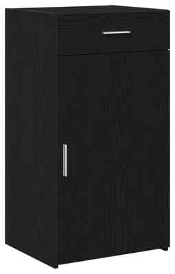 Image de Buffet avec tiroir Chêne noir 50 x 42,5 x 93 cm