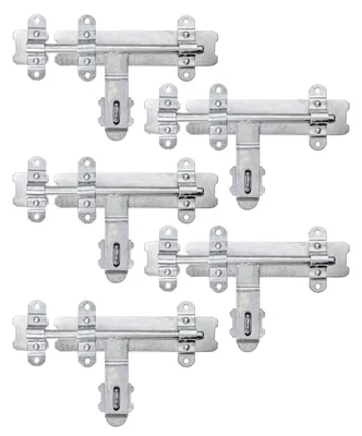 Produktbild von Alberts 5x verzinkte Bolzen-Schlossriegel, 340 mm – Bolzenriegel, Bolzenverschluss