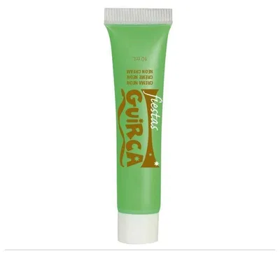 Immagine prodotto di Trucco verde neon in tubetto - HALLOWEEN - 10 ml