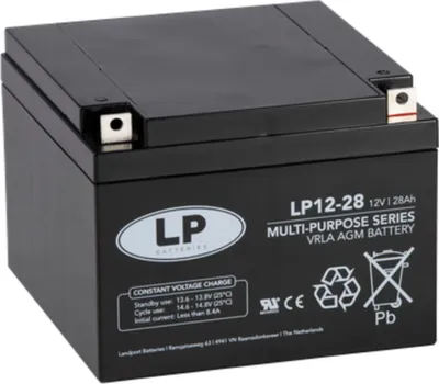 Obrázek produktu pro Olověná baterie Landport 12V 28Ah AGM NSA LP12-28 T3