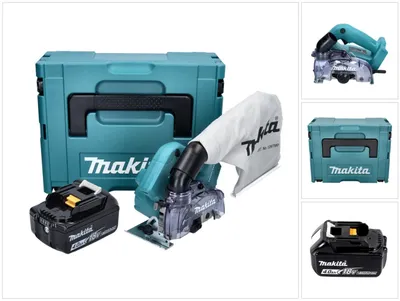 Produktbild von Makita DCC 500 M1J Akku Diamantschneider 18 V 125 mm Brushless + 1x Akku 4,0 Ah + Makpac - ohne Ladegerät