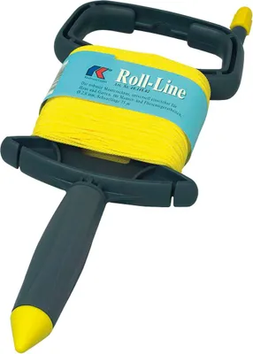 Obrázek produktu pro KAUFMANN zednická šňůra Roll-Line žlutá na klice ø 2 mm délka 75 m