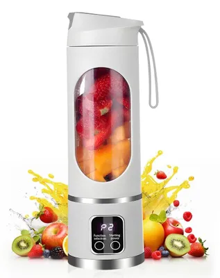 Tragbarer Mini-Mixer 450 ml, 12 Klingen, Smoothie-Maker