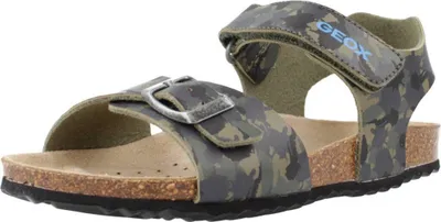 Produktbild von Geox Kinder Klassische Sandalen J028LB 00004 C0483 Farbe:Grün Größe: 27