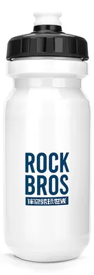 Produktbild von Rockbros Trinkflasche für Fahrräder, 600 ml - weiß