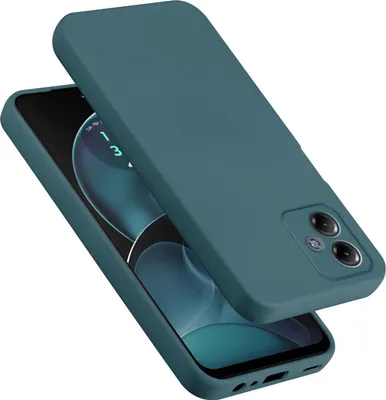 Produktbild von Cadorabo Hülle für Motorola Moto G14 Hülle Silikon Handyhülle Case aus flüssigem Silikon, Kratzfeste und stoßfeste Schutzhülle für Motorola Moto G14