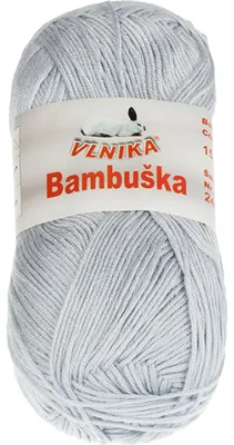 Produktbild von Garn BAMBUŠKA – 50 g, 205 m – Grau