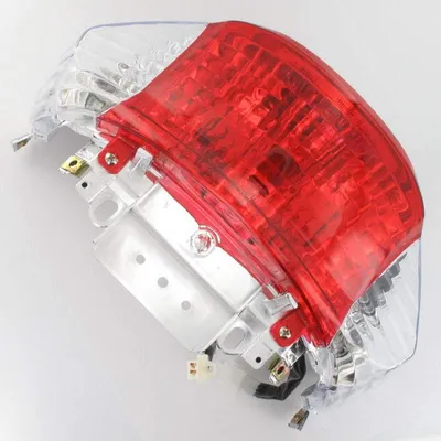 Produktbild von Rücklicht rot klare Blinker Rex RS450 Roller 700358 Motorroller.de Rückstrahler Rück-Leuchte Rückleuchteneinheit Rückleuchten-Einheit Scooter