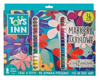Image de Marqueurs acryliques, lot de 36 - STnux
