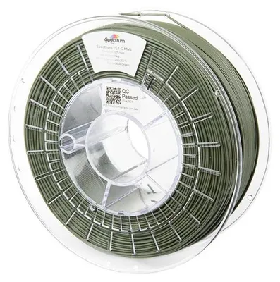 Produktbild von Spectrum 3D Filament, PET-G Matt, 1,75mm, 1000g, 80548, olivgrün