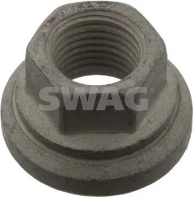 Obrázok produktu pre SWAG matica kolesa s plochým prírubou, závit M14 x 1,5, hlavica SW19, vhodná pre MERCEDES-BENZ SPRINTER 3,5-tónový nákladný automobil (906), pre VW CRAFTER 30-50 nákladný automobil (2E), Crafter nákladný automobil