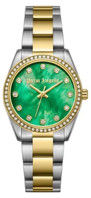 Produktbild von Palm Angels Armbanduhr Damen Lyra Grün PMWLG0001401