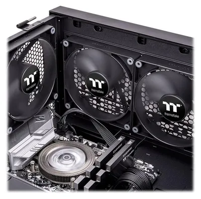 Immagine prodotto di Thermaltake CT120 - Ventola per case - 120 mm - Nero (confezione da 2)
