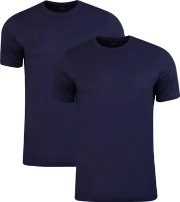 Produktbild von PUMA Herren T-Shirt 2er Pack Basic T-Shirt Navy Baumwolle Logo, 3XL