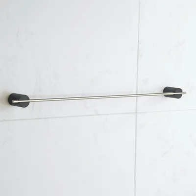 Produktbild von VDN Stainless Handtuchhalter - Handtuchhalter Badezimmer - Mattschwarz/Gold - Handtuchhalter - Anhänger