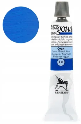 Produktbild von Renesans Gouache Farbe 20ml - 10 Cyan