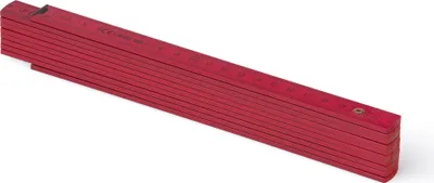Immagine prodotto di Metrie, metro pieghevole Block-52, rosso scuro, 2 m