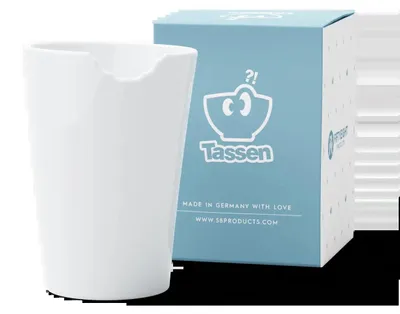 Obrázok produktu pre FIFTYEIGHT PRODUCTS T023701 FIFTYEIGHT Becher mit Biss weiß