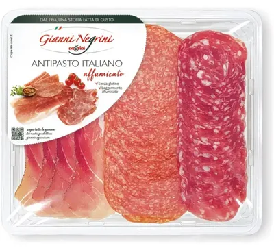 Image de Assortiment de charcuteries italiennes, poids net : 120 g