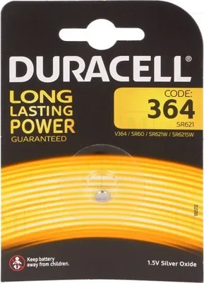 Produktbild von 1x Batterie: beroxid 364,Knopfzelle 1,55V Ø6,8x2,15mm 364 D364 V364 SR60 Batterien