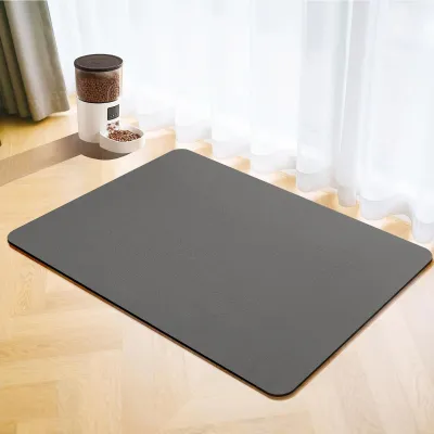 Zdjęcie produktu dla Pojemnik na karmę dla psów i kotów - ciemnoszary - 43 x 80 cm