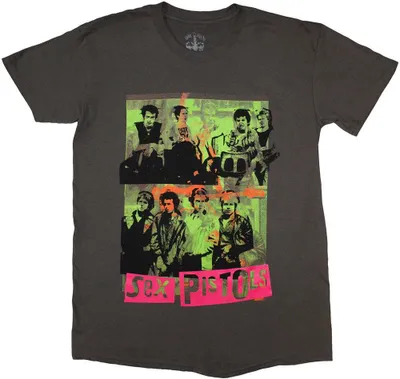 Image de Pistols - T-shirt homme/femme unie RO13378 (S) (Anthracite)