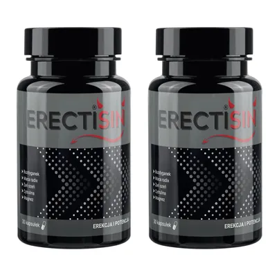 Zdjęcie produktu dla 2x Erectisin - kapsułki dla mężczyzn na wsparcie sprawności 30 kaps