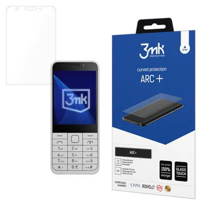 A product shot of a phone screen protector and its packaging.