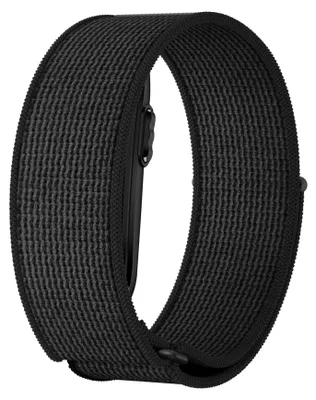Produktbild von Bandz Nylon-Armband passend für Garmin Cirqa - Schwarz