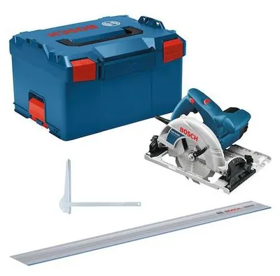 Obrázok produktu pre Prenosná okružná píla Bosch GKS 55+ GCE vrátane pílového kotúča L-Boxx 0601682101 165 mm