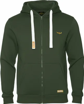 Produktbild von ROCK-IT Apparel Herren Premium Kapuzenjacke mit Reißverschluss, Größen S-5XL Olive Grün L