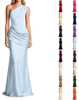 Imagen del producto de Elegante vestido de noche para mujer con diseño de corte hombros descubiertos