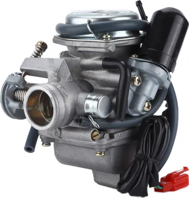 Zdjęcie produktu dla 0,9-calowy gaźnik - zamiennik zespołu gaźnika do 4-suwowego silnika GY6 125cc 150cc - skuterów ATV