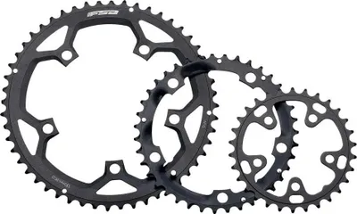 Produktbild von Fsa Road Pro Triple 130 Bcd Kettenblatt Schwarz 50t Schwarz 50t