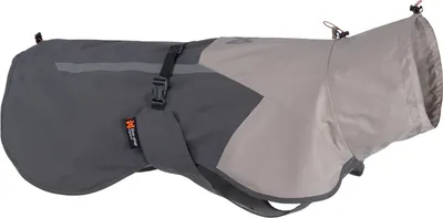 Produktbild von Non-stop dogwear Regenmantel Fjord raincoat 2.0 grau, Rückenlänge: 45 cm
