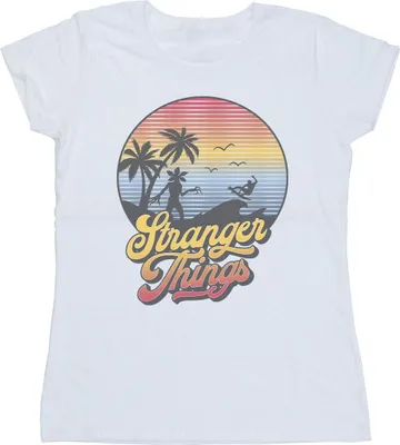 Produktbild von Netflix - "Stranger Things LA" T-Shirt für Damen BI40069 (L) (Weiß)
