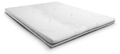 Produktbild von Kaltschaumtopper Supportho Premium Topper 120 x 200 cm H3, Höhe 8 cm, Härtegrad H3 mit antibakteriellem Bezug