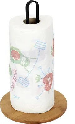 Imagen del producto de Soporte para toallas de papel - COOK CONCEPT - Bambú y metal