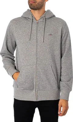 Produktbild von Gant 2007059-93, Erwachsener, Männlich, Kapuzenpullover, Grau, Langärmlig, XXL