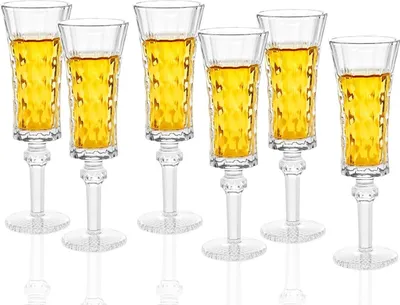 Produktbild von Gläser mit Stiel - Sherry Gläser Set - 6 Stück - 45 ml